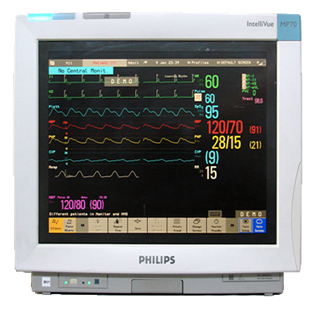 Philips Intellivue MP70 Patient Monitor