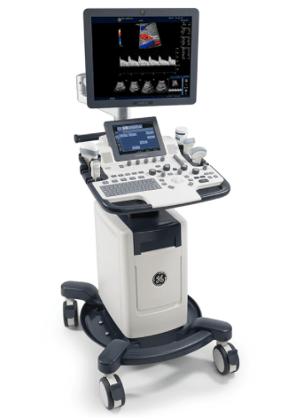 GE Logiq F8 urological ultrasound machine