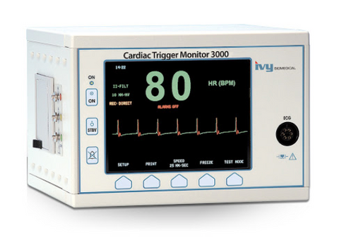 IVY Trigger 3000 Cardiac EKG Monitor